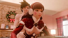 Dva and Tracer fucks in new year'_s house Thumb