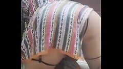 SANA CROSSY SHAKING SLUTTY ASS IN DRESS Thumb