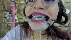 mouth tongue braces teeth by auro smith chaturbate.com Thumb