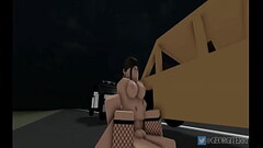 Roblox RR34 Animation: &quot_Jason and the Police Officer&quot_ Thumb