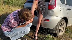 Foot Fetish in Nature Thumb