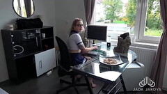 FUCKING instead of learning: tutor came INSIDE ME! :o Thumb