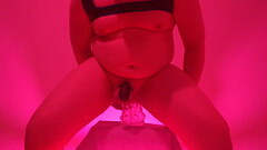 locked puppy trying out a new toy Thumb