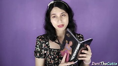 DaniTheCutie'_s alter ego peeks through her diary and looks back on when she used anal beads dur Thumb