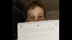 Hot couple amateur Verification video Thumb
