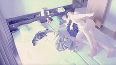 お昼寝中の無防備な彼女にちょっかいを出して夜◯い！気づいた頃には挿入されててイキまくりな姿を盗撮　ハメ撮り　巨乳　かわいい　側位　寝バック　昏睡　素人　カップル　投稿　個人撮影　日本人　えむゆみ Thumb