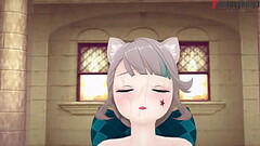 Lynette Having sex and sucking | Genshin Impact Thumb