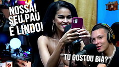 Bia Hot Avalia o Pau do Ruan, ser&aacute_ que ela gostou? - Podcast P&aacute_pum no Barraco! - Compl Thumb