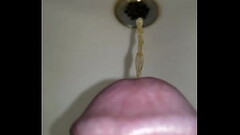 SlowMo Close Up Piss Thumb