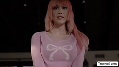Handsome stepbro analed busty TS stepsis Thumb