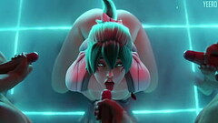 3D overwatch xmv: Kiriko gets fucked Thumb