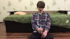 Cute Stepson Touches His Extra Long Dick In Front Of Stepdaddy / Big Loads / Cumming Hard / Wanking Thumb