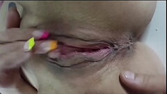 La rubia espa&ntilde_ola ,milf espa&ntilde_ola chica fitnees follando encima de la mesa ,clitoris gr Thumb