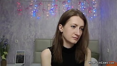 Amateur solo babe show bra on webcam Thumb