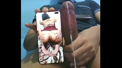 Tributo de semen a una amiga de Twitter Thumb