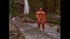 stunning hunk cam heyward in a pennsylvania forest Thumb