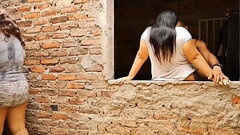 Perverted stepfather fucks his stepdaughter'_s ass while his wife does the laundry Thumb