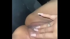 Fingering my wet pussy Thumb