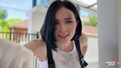 Beauty Auto-Mechanic Deepthroat, Rough Fucks and Gets Facial POV Thumb