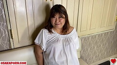 Gカップ揺らし高速騎乗位とマシンガンフェラ 25歳ぽっちゃり巨乳 おでぶの獣SEX 素人デブスの複数絶頂 個人撮影 オリジナル ハメ撮り みみ 1 OSAKAPORN インタビュー デンマ ver Thumb