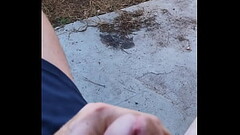Me holding it in so I can creampie the old lady later! Thumb