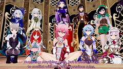 Genshin Impact: Archons Competition - Anniversary Edition. (Shogun Raiden, Nahida, Furina, Noelle, G Thumb