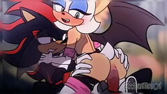 Shadow Fucking Hot Ass Rouge Cowgirl (Sonic) Thumb