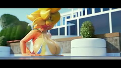 Sendo esmagado pelo os peitos da furry gigante Thumb