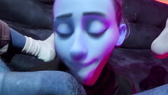 CARTOON BALL LICKING CUM IN MOUTH Thumb
