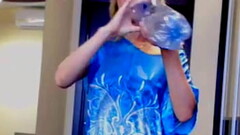 squirt and pissing in wet silk dress Thumb