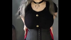 Big tits e-girl riding dildo Thumb