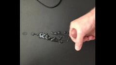 Jacking my cock until my balls drain Thumb