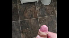 Handjob cum Thumb