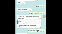 NAMORADINHA SAFADA TOMOU TES&Atilde_O DE VACA E CHAMOU AMIGA PRA MENAGE. Thumb