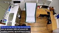 Nurse Giggles Sneaks Into Exam Room, Masturbates With Magic Wand! Don'_t Tell Doc I Cum On The C Thumb