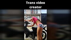 TS Angelique Monroe - Washing my bike Thumb