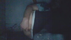 Fingering my gaping asshole in dark basement Thumb