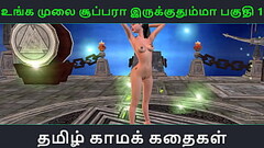 Tamil Audio Sex Story - Tamil kama kathai - An animated cartoon porn video of beautiful desi girl  Thumb