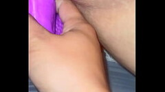 wife on all fours enjoying big curved dildo Thumb
