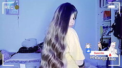 -&lsquo_๑&rsquo_-⋆｡&deg_ Mijn lichtbruine pruik &deg_｡⋆-&lsquo_๑&rsquo_-. Thumb