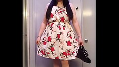 Shopping Stories #80 - Wearing A New Shein Dress To Show You My Torrid Black Wedge Sandles... Thumb