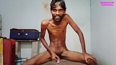 Rajeshplayboy993 masturbating cock, showing ass hole, shaking butt and cumming Thumb