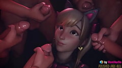 D.Va first Facial Experience (Overwatch) Thumb
