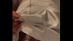 Sissy Slut Pissing in Chastity Thumb