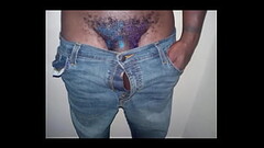 Xv multicolor pubic henna while dropping trou Thumb