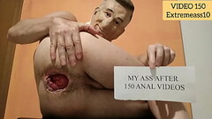 my ass after 150 extreme anal videos Thumb