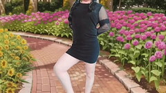Wednesday Girly Boy Homemade Kitty Green Screen Thumb