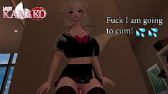 Catgirl Fucks Dildo in the Wild! She Goes Crazy! Thumb