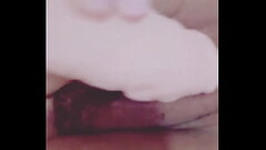 Big dildo can'_t fit in my pussy Thumb