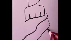 how to draw a girl pencil sketch step by step Thumb